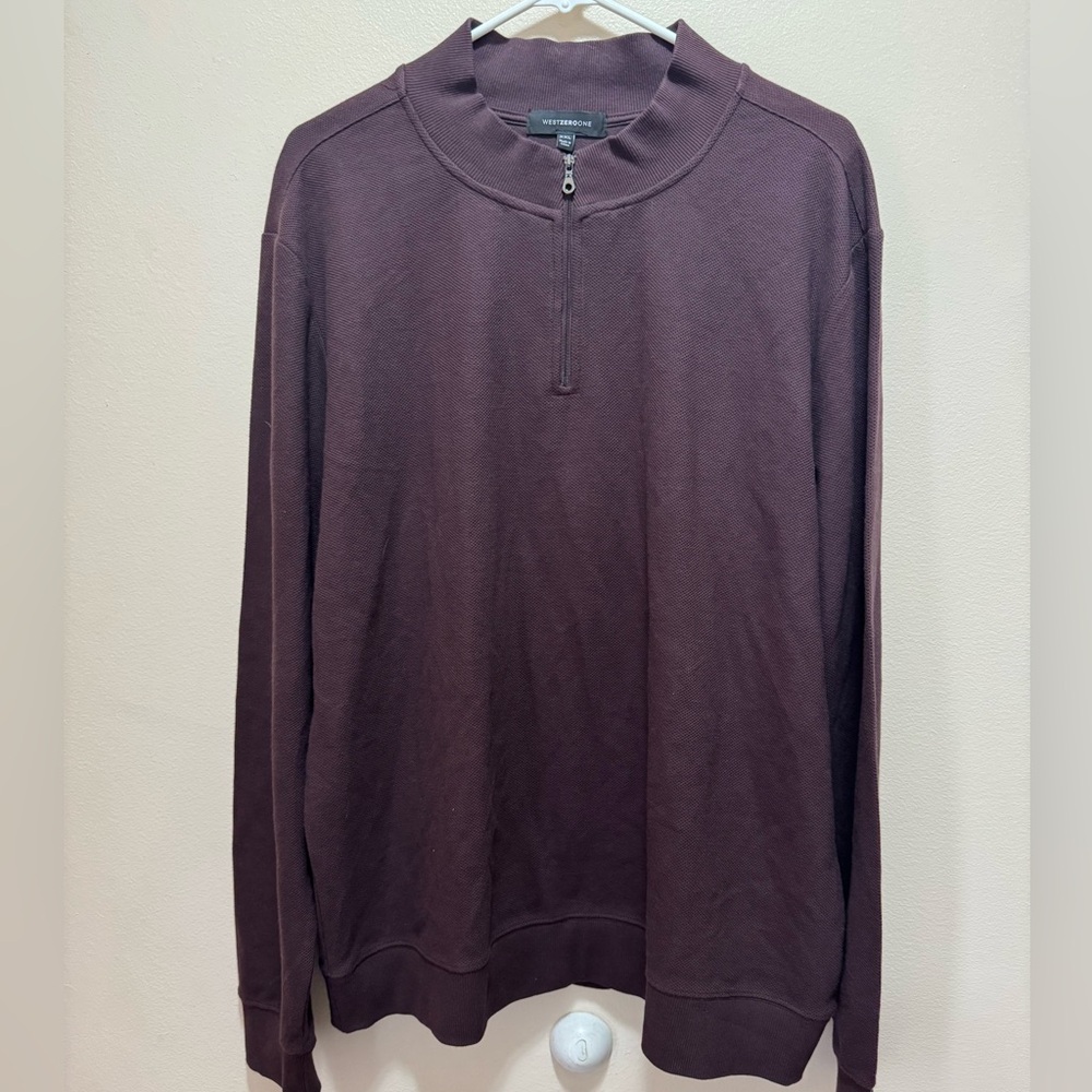 NWOT WESTZEROONE Nordstrom Men's Half-Zip Pullover Sweater
